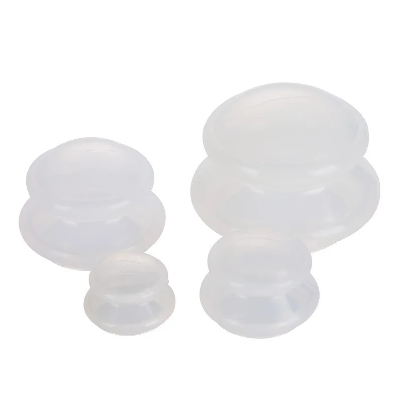 High Quality Anti Cellulite Silicone Massage Cupping Cups Therapy Set Silicone Cupping Massage