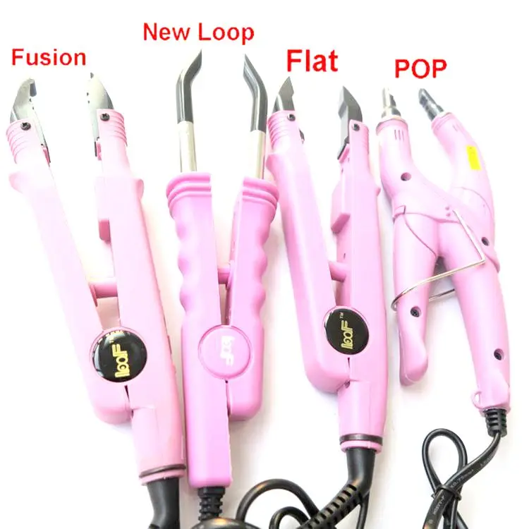Professional Heat Connector Crimping Hair Curling Mini Flat Irons Hair Straightener For Keratin Hair Extensions