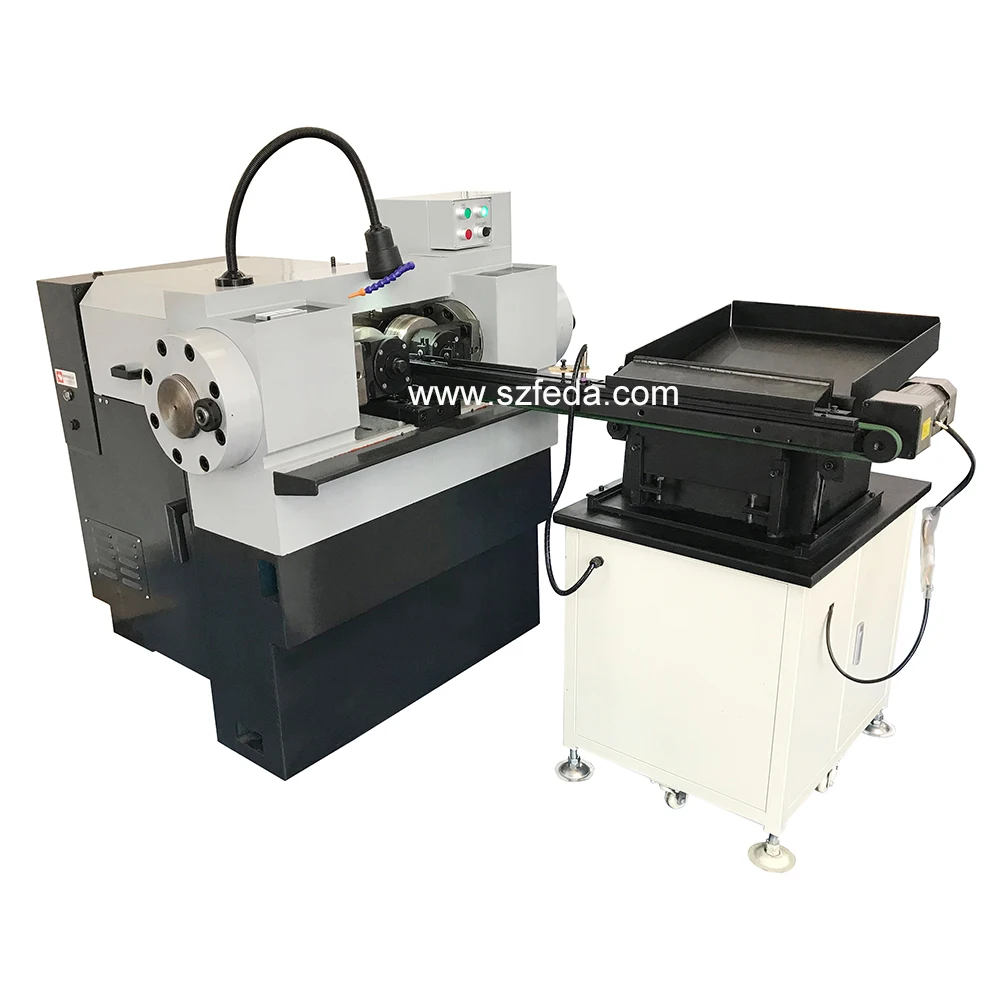 Станок для резки резьбы FEDA, станок для прокатки резьбонарезных станков