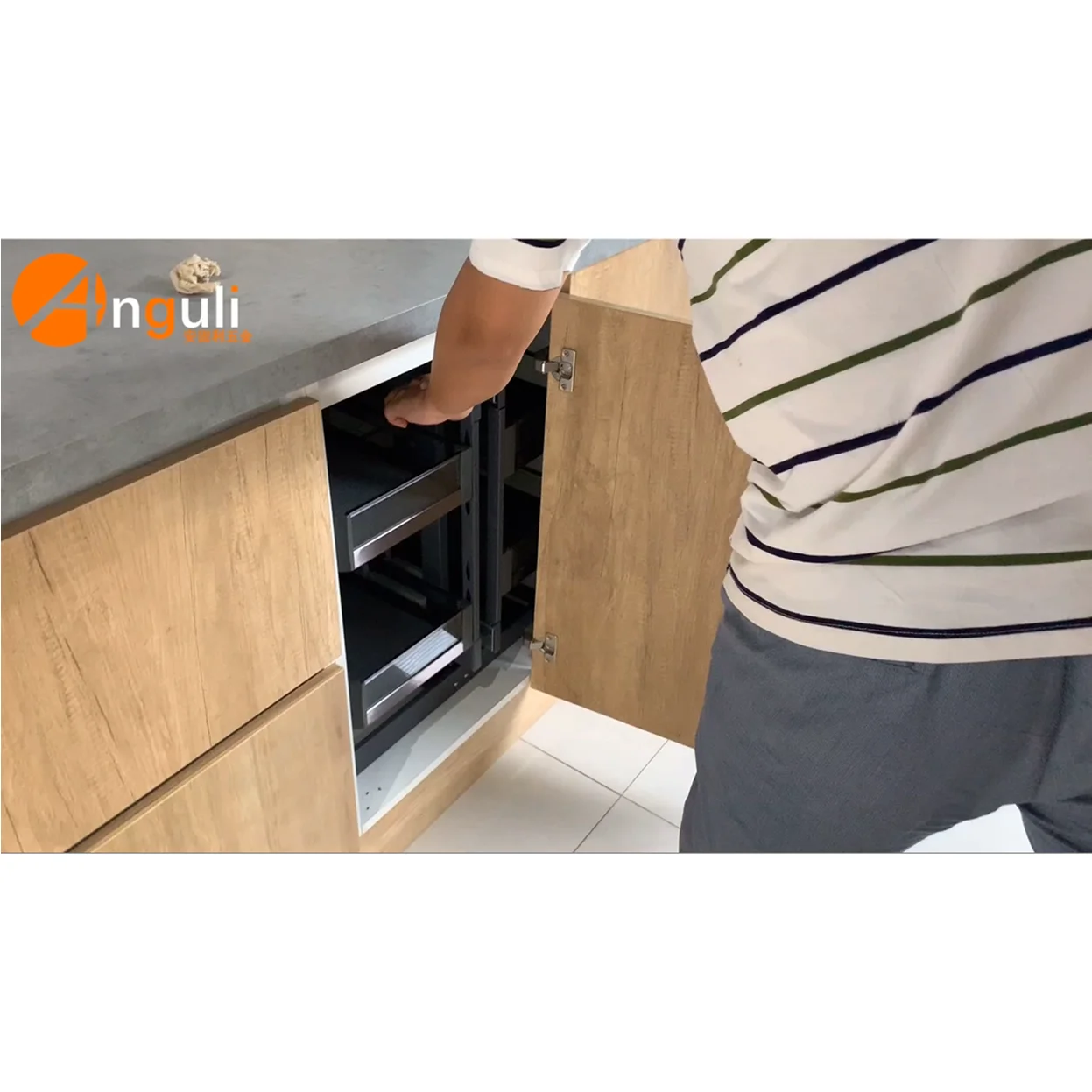 Кухонные принадлежности Anguli, кухонный шкаф, выдвижная сушилка для посуды, кухонные корзины, органайзер для кладовой
