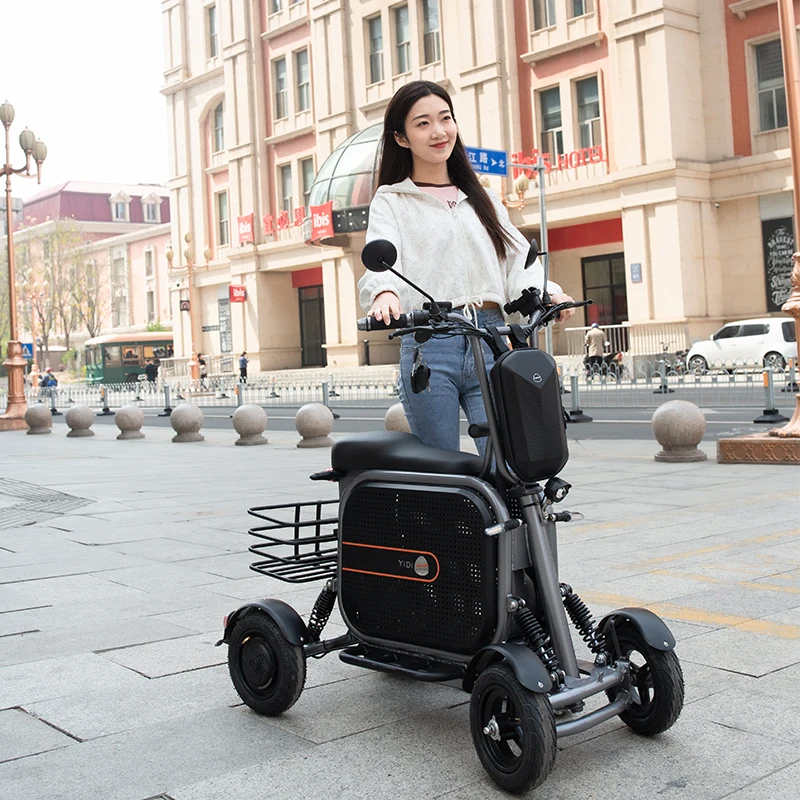 YIDI pet ebike 500 Вт 1000 Электрический Грузовой Велосипед четырехколесный городской велосипед