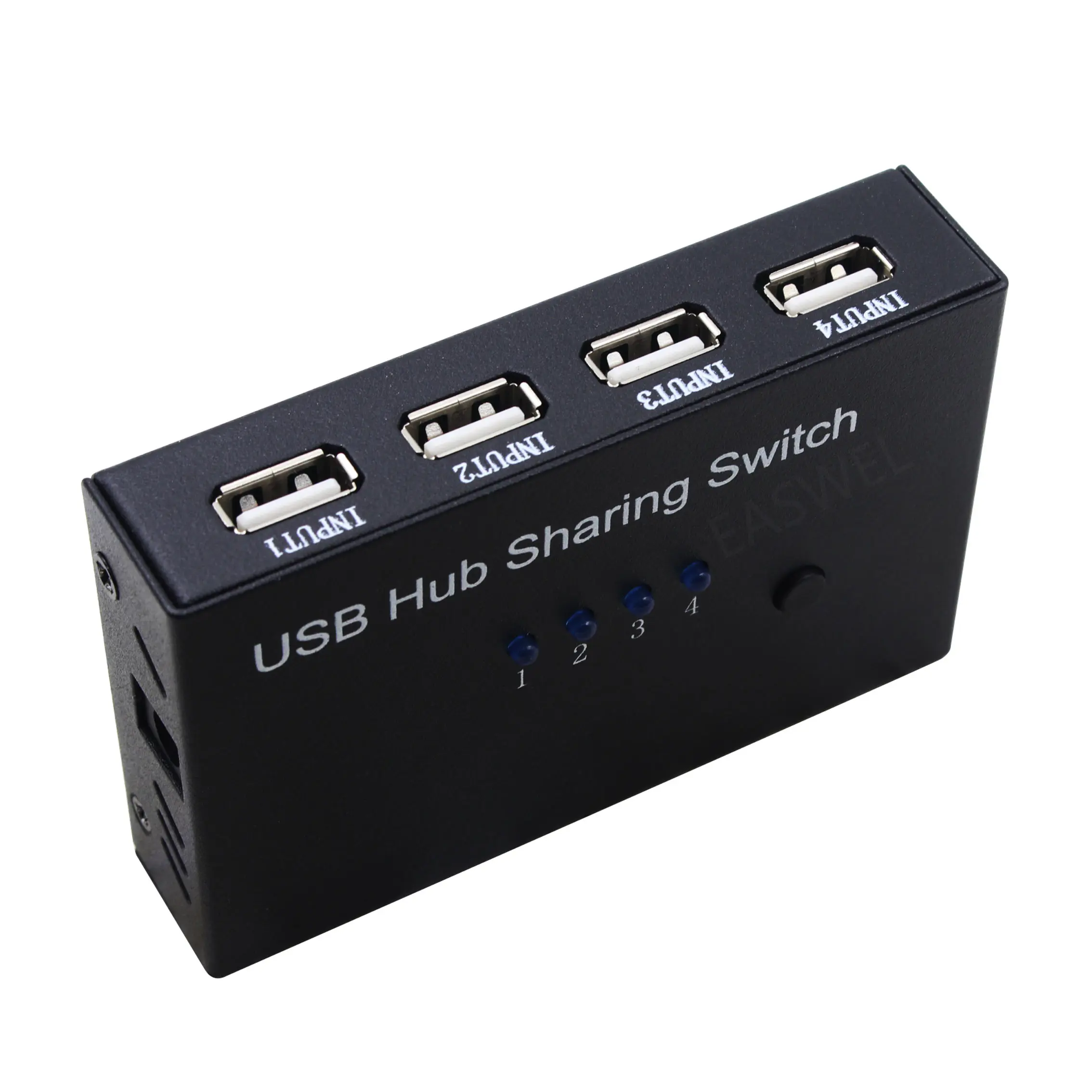 New 4 Port USB Switch Selector 4 Port USB 2.0 HUB Sharing Switcher Switch For mouse keyboard PC Scanner Printer