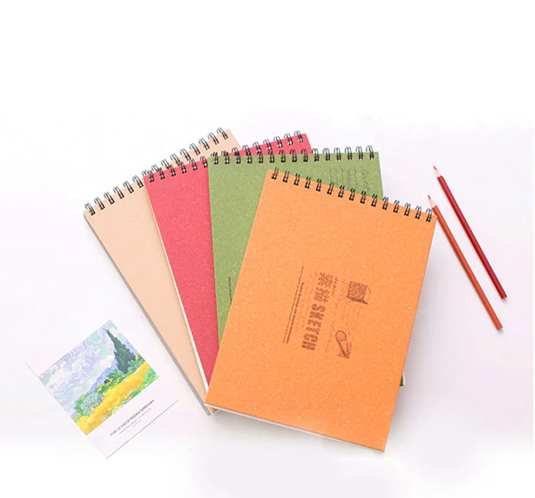 Student Book Drawing Book Notebook Paper Gouache Paint scratchpads note pads notebook sketchbook
