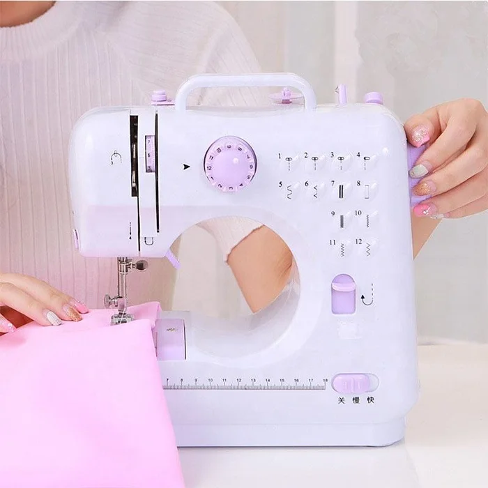 505A DIY Electric Household Eating Thick Multi-function 7.2w Needles Sewing Machine Overlock