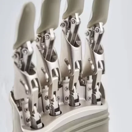 Intelligent Bionic Forearm Cosmetic Prosthetic Arm with Realistic Tactile Sensation Flexible Operation Rehabilitation Equipment