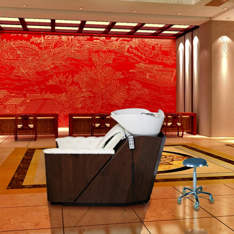 Cheap Hairdressing Electric Shampoo Bed Shampoo Bed Hair Salon Furniture