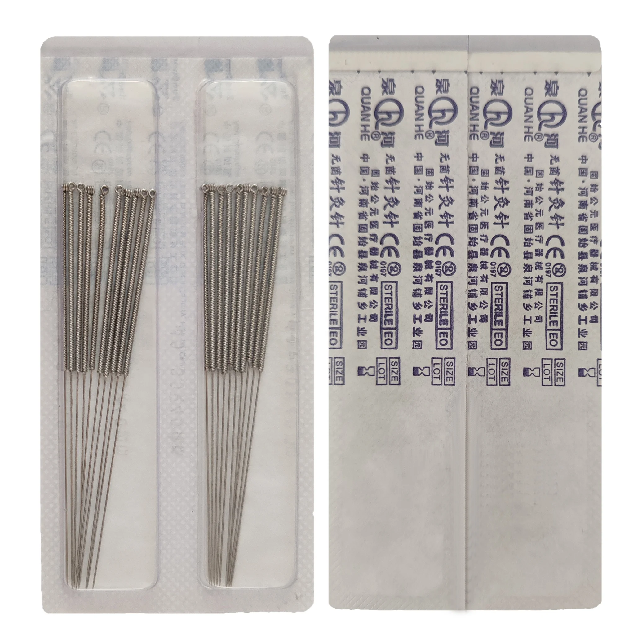 Wholesale Acupuncture Needles Sterile Disposable Silver Handle  200PCS