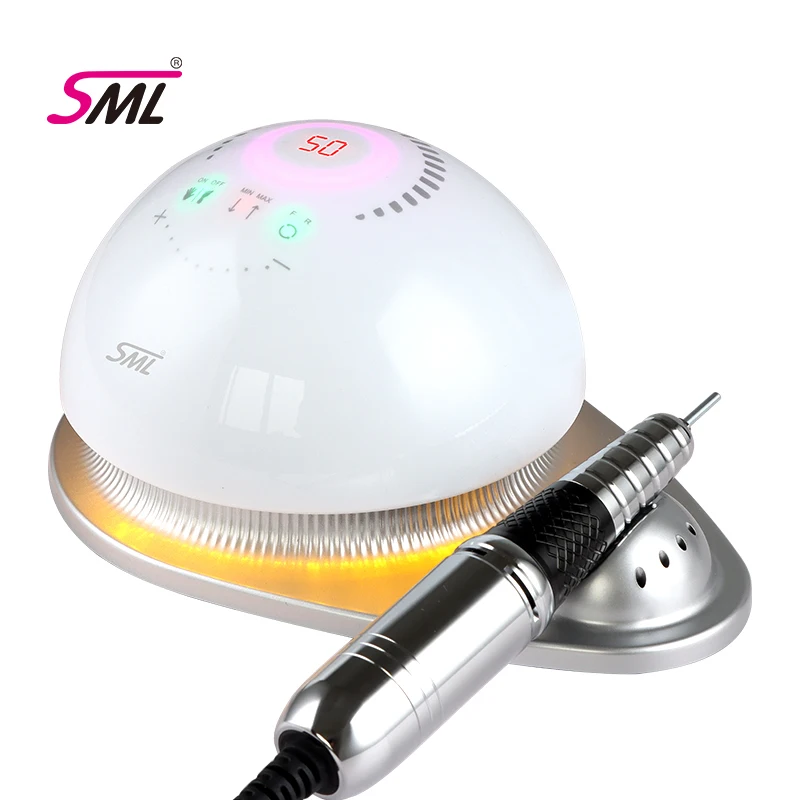 Electric Nail Drill Machine 50000RPM Professional Nail Drill Machine with light display