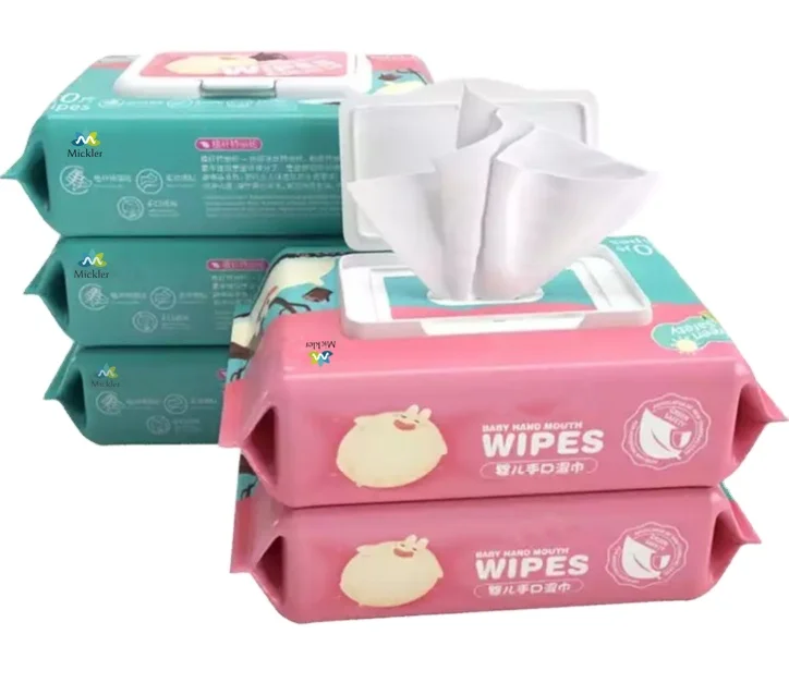 Oem мягкие Нетканые чувствительные спанлейсовые дешевые салфетки ультрамягкие бытовые детские