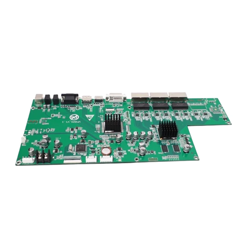 OEM electronic circuit board PCB SMT digital display LED TV screen motherboard PCB board manufacture
