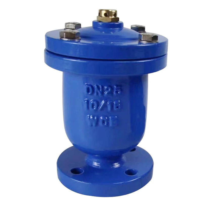 Flange connection threaded automatic exhaust valve High speed composite exhaust valve