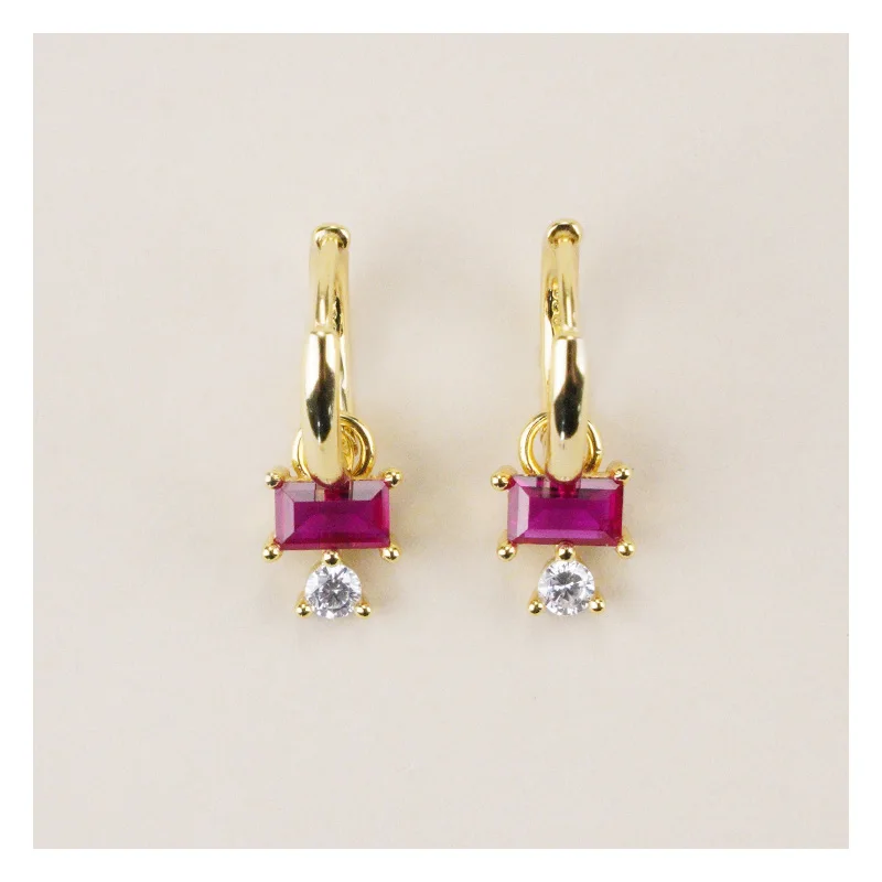 Summer Fashion 925 Sterling Silver Hoop Earrings for Girls