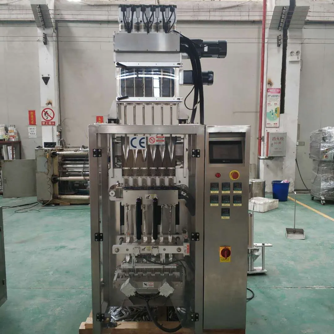 4 lanes automatic salt sugar medicine granule multi lane stick bag automatic 1g 2g 3g 5g 7g packing machine