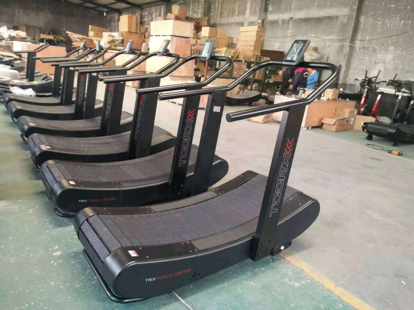 fitness equipment curved treadmill treadmill machine self-powered commercial treadmill