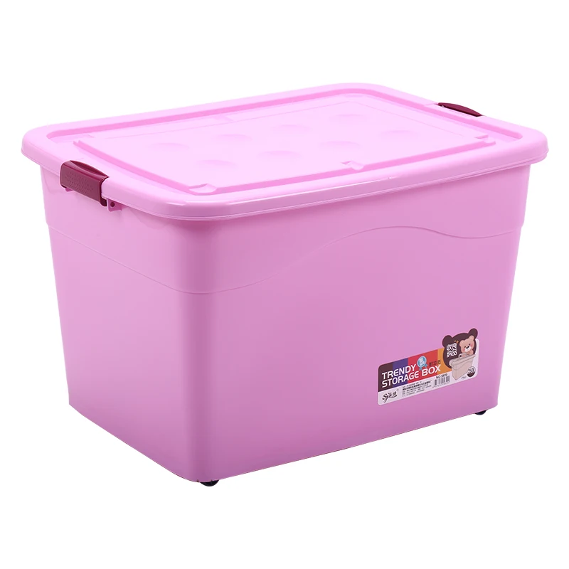 Storage BOX  Plastic Organizers big large pp plastic container box storage bin with lid