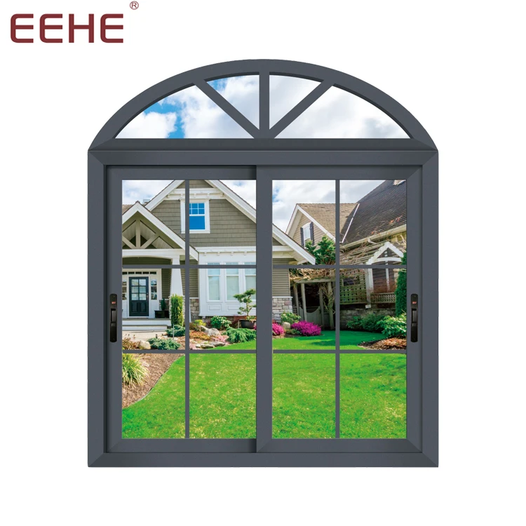 
Aluminium Glass Sliding Window Design Powder Coated Windows And Doors With grills 