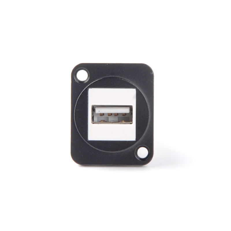MUSICSOUND D Type Module Connector USB2.0 A to Terminalblock for 19 Panel Mount Chassis Connectors
