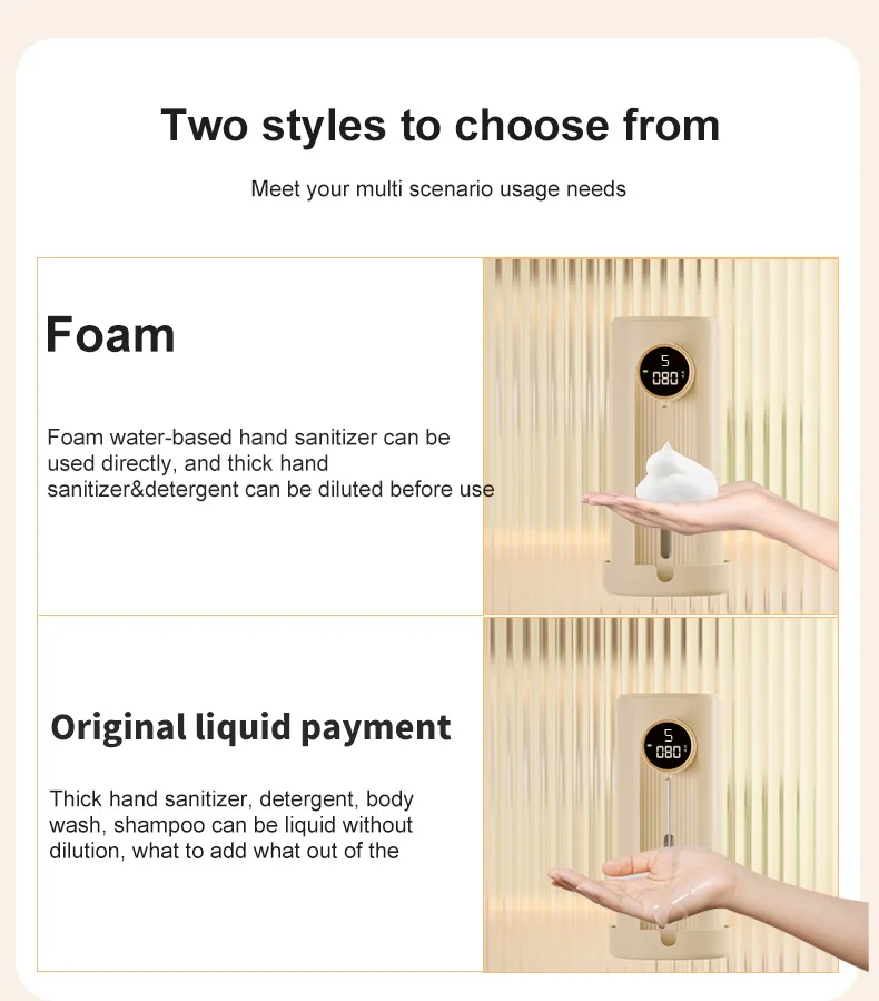 Best Selling Product 2024 Electric Commercial Automatic Soap Dispenser Portable Hand Washing Machine Kitchen Sink Soap Dispenser