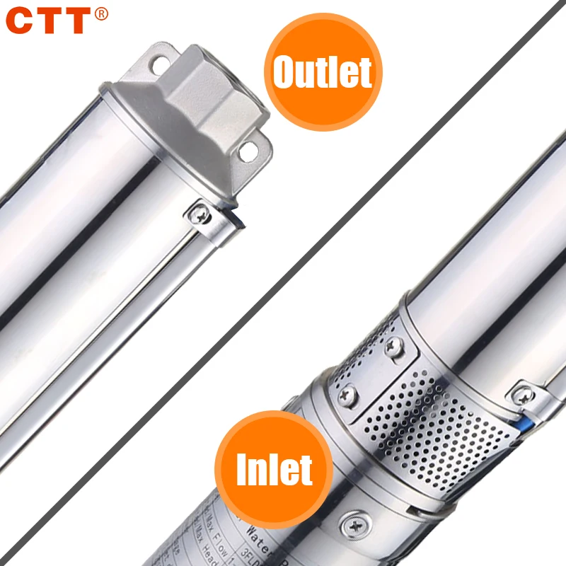 feili solar submersible water pump in 1 horse power 1000 volts solar borehole water pumping machine solar deep well water pump