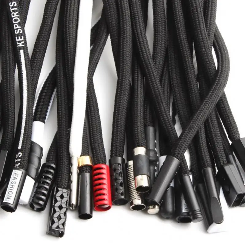 Elastic Shoelace Magnetic Silicone Print Ribbon Flat Wholesale Decoration Shoe laces drawcords