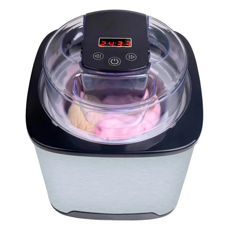 LCD touch screen control ice cream maker