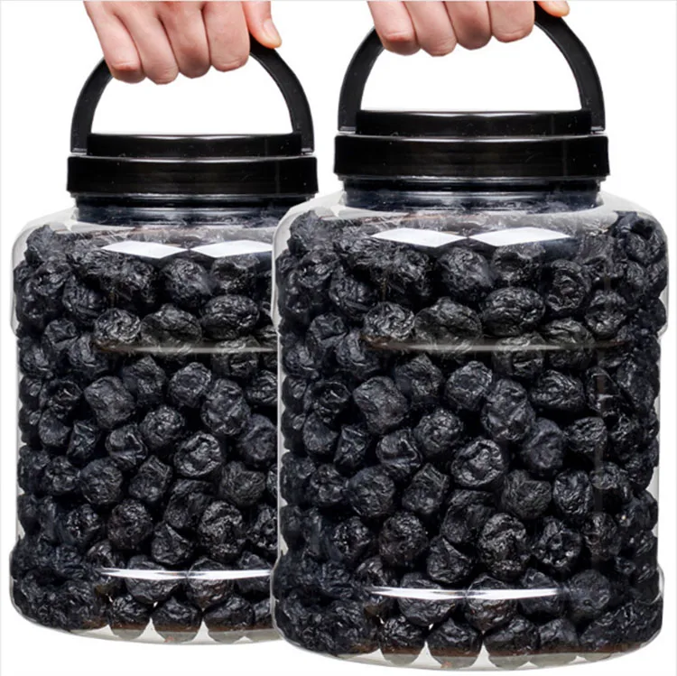 
 OEM wholesale whole box  black plum Sweet and sour standard slimming beauty fruit detox  preserved plum Dried fruit food  