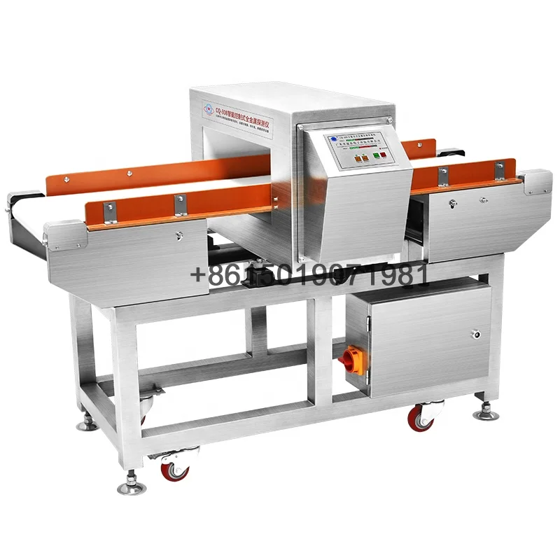 New technology made in China supports customized food metal detectors for food safety