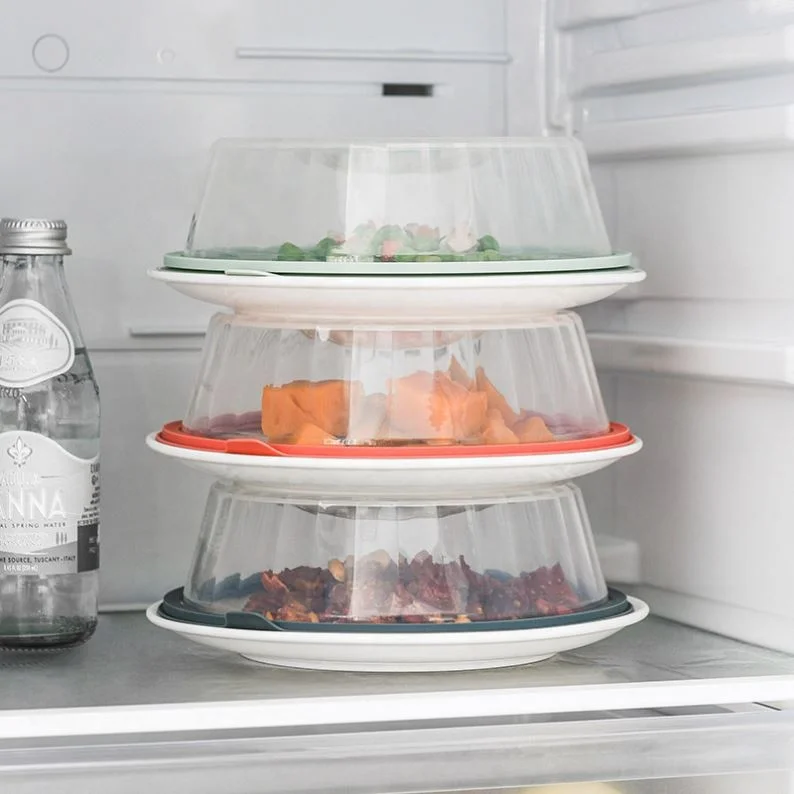 2024 New Bowls and Dishes Cover Microwave Oven Heating Oil-proof Fresh-keeping Hot Meals Food Cover Splash-proof Cover