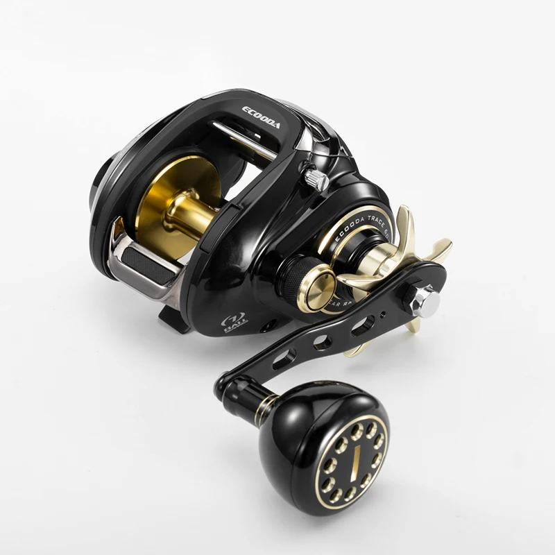 Ecooda Brand ETB-600 Memory Function Boat Fishing 6+1BB Big Drag Power Baitcasting Sea Fishing Reels