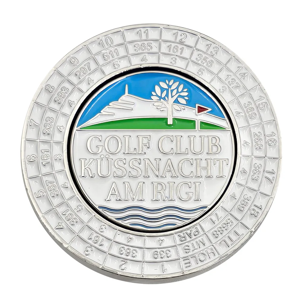 40mm Golf Ball Marker Golf Poker Chips Gifts Sets with magnet Golf On Course Accessories