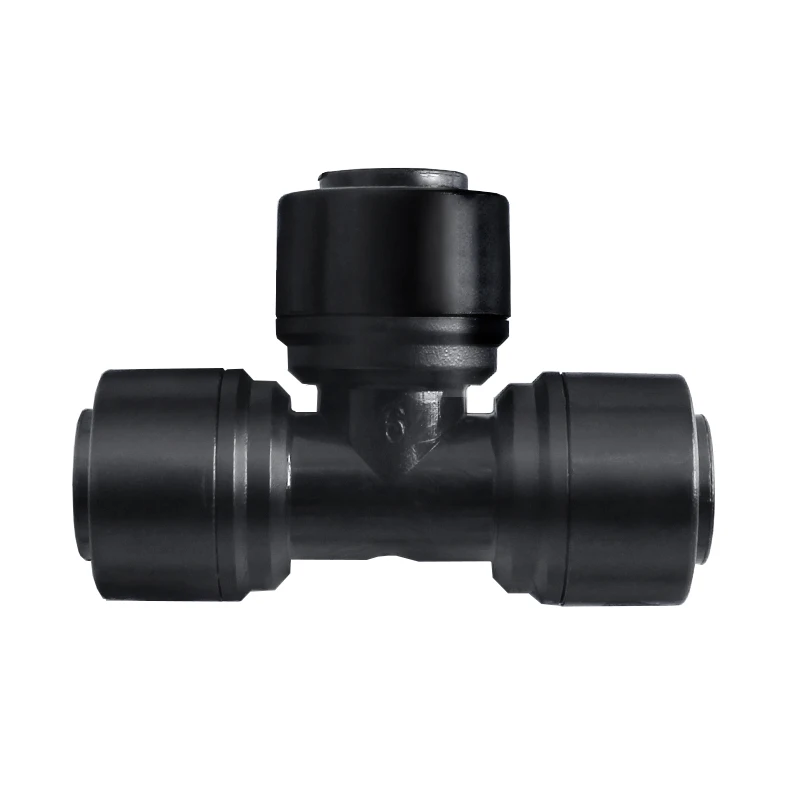 Factory Price Black Pom Material Three Joint Quick Connector
