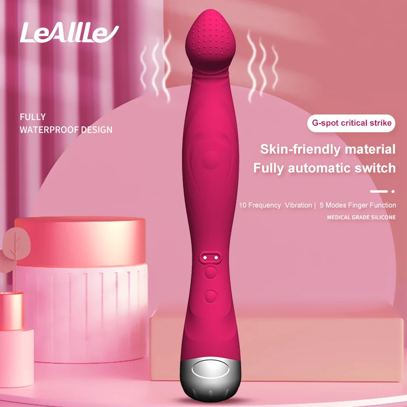 Finger Motions Male female masturbation clitoris wand vibrator for women