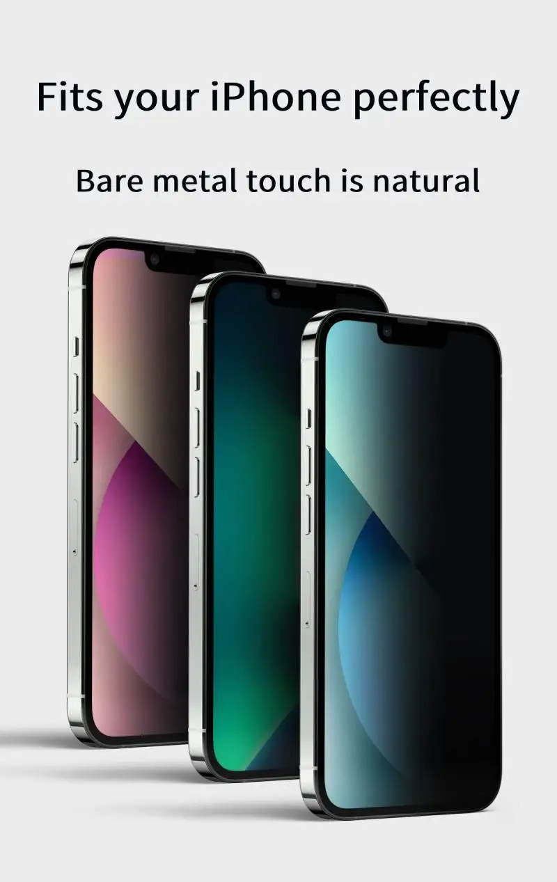 Amazon Hot Anti Spy Privacy Tempered Glass Screen Protector Factory Price For Iphone 11 12 13 14 Pro Max Xs Xr X Mica De Vidrio