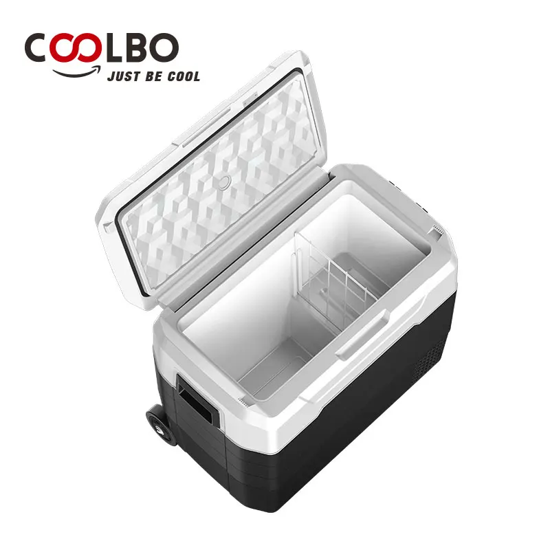  12V DC Car Refrigerator ALG50 Portable Small Freezers Auto Accessories Mini Solar Freezer Camping Appliances