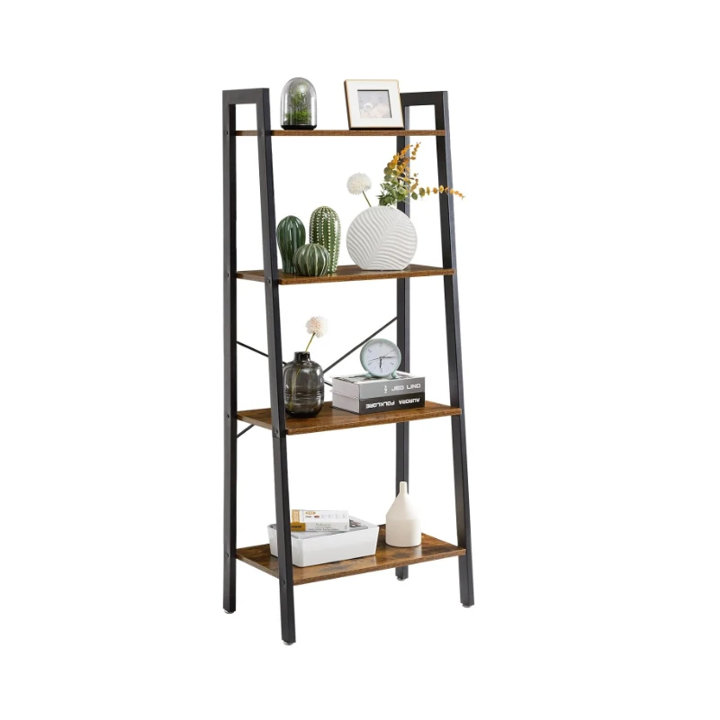 Ящики для напитков shetf 4-ярусный книжный шкаф и книжная полка стеллаж хранения с металлическим каркасом полка-органайзер ванной комнаты гостиной