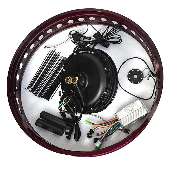 48V 1500w 2000w motor electric bike kit electric motorcycle conversion kit 3000w with hub motor 65km/h Electricmotorcycle