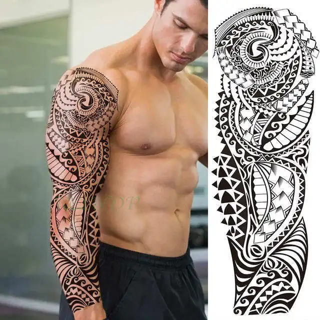 Wholesale Custom Adult Non-toxic Back Sticker Big Tattoo Custom
