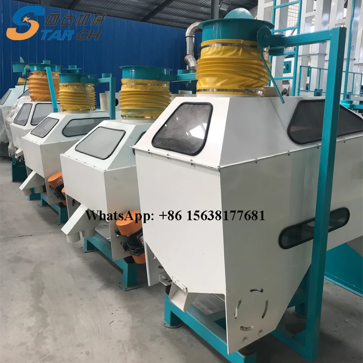 grain processing equipment destoner in rice milling machine in Nigeria price