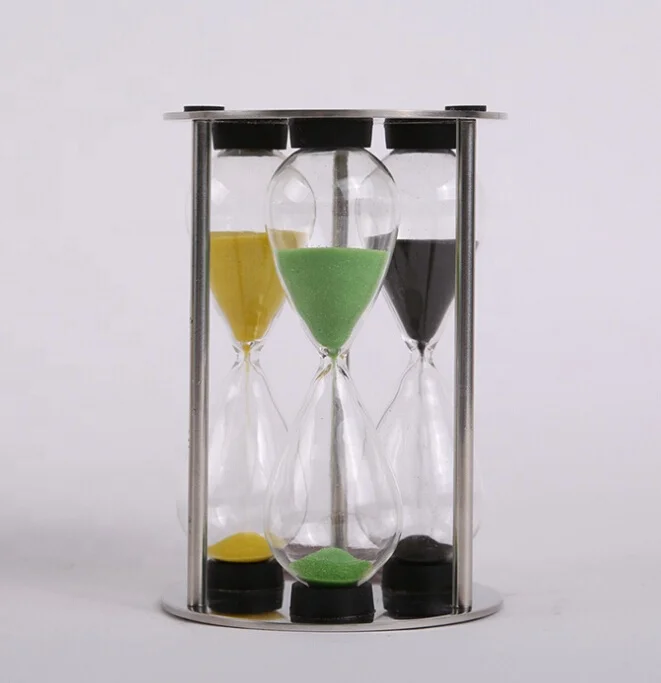 Metal Big 60 Minutes Hourglasses 1 Hour Sand Timer