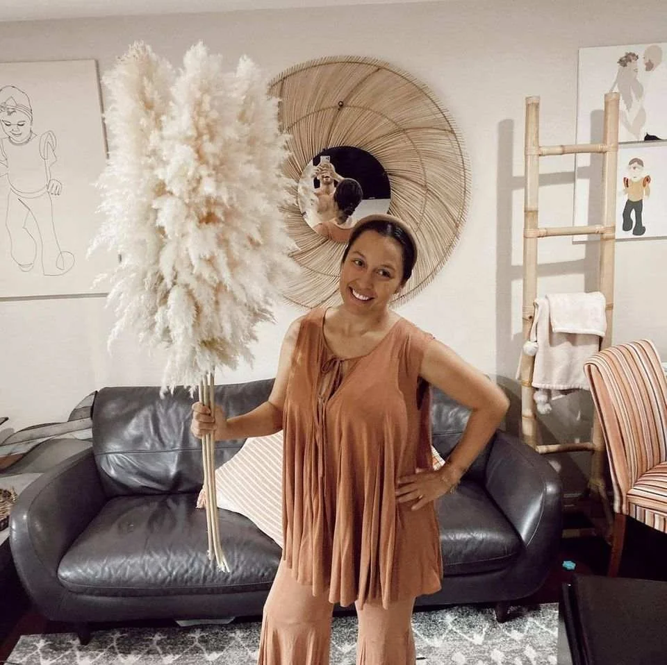 Сушеная пампасная трава большого размера для свадебного декора