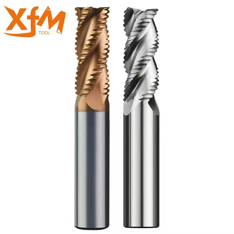 Best Quality Endmill Solid Carbide Cutting Tools 3 Flutes Aluminum End Mill Rough Leather Knife