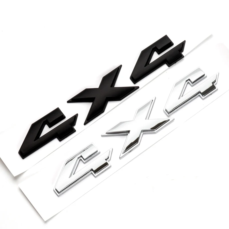 Latest Design Abs Nameplate Electroplating Customize Car 3D Letter Sticker