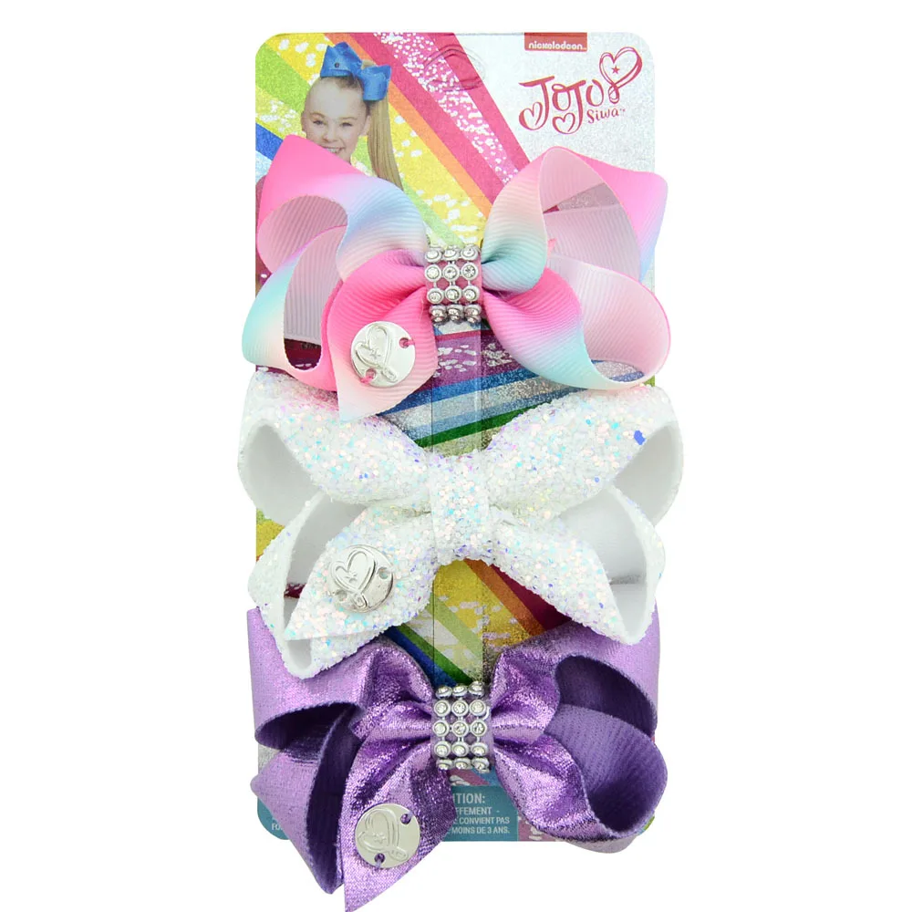 
Fancy Color Girls hair accessories Clips Ribbon Hair Bows Hairpins for student Gradient Rainbow Tie Dye Hair Clips 
