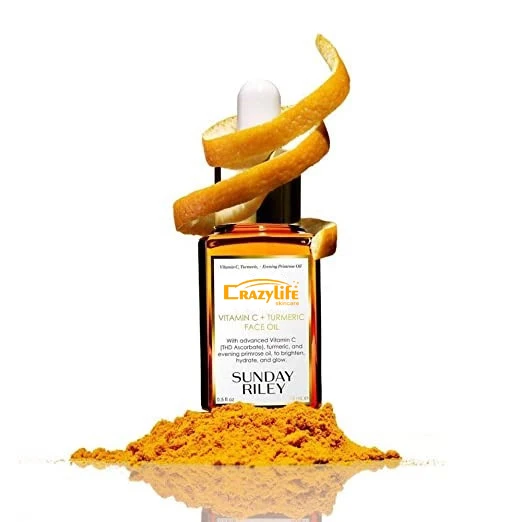 Vitamin C Serum Turmeric Serum Moisturizing Anti Wrinkles Soothing Skin Anti Aging Face Serum Acne Bright Skin Dark Spot Correct