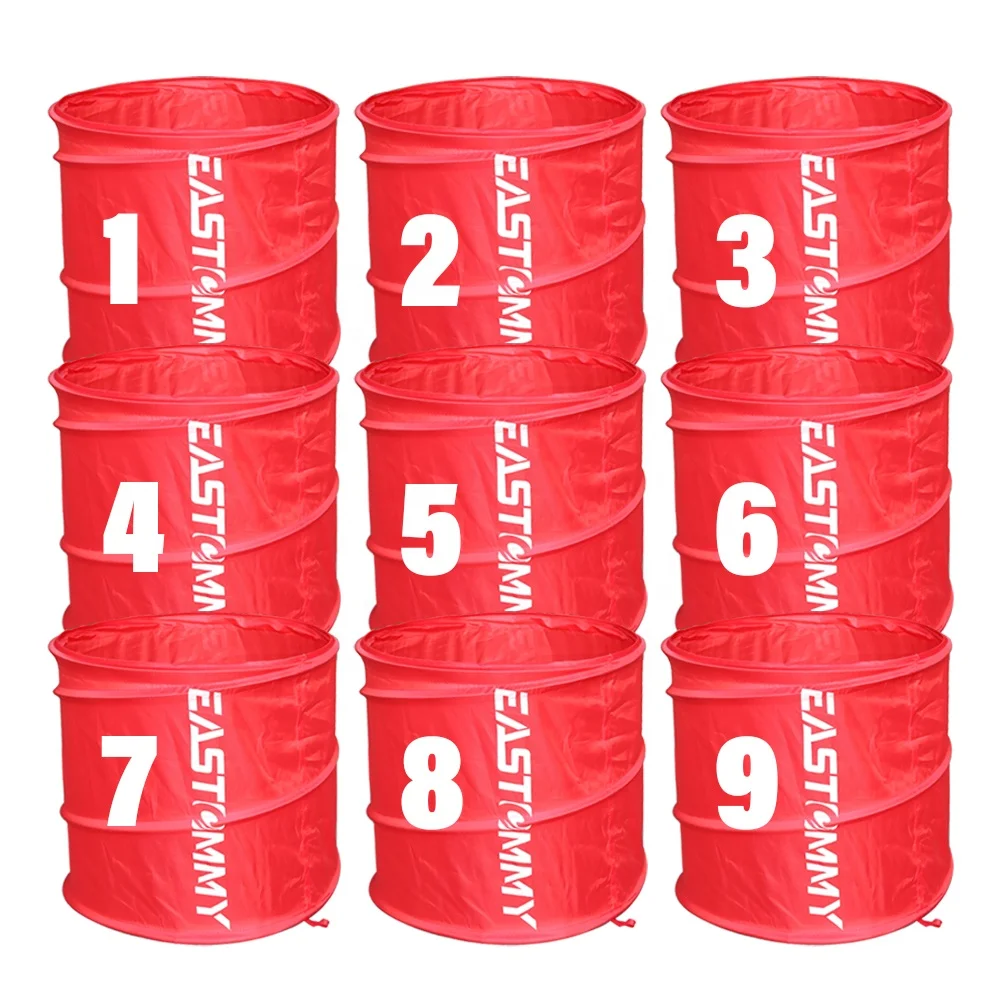 EASTOMMY Back yard Golf Game Set,  Portable Golf Course Play