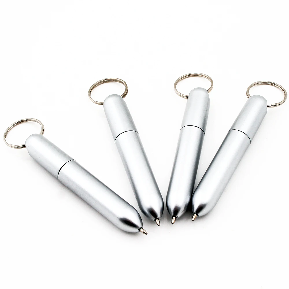 Promotional Silver Ballpoint Pen With Custom Logo