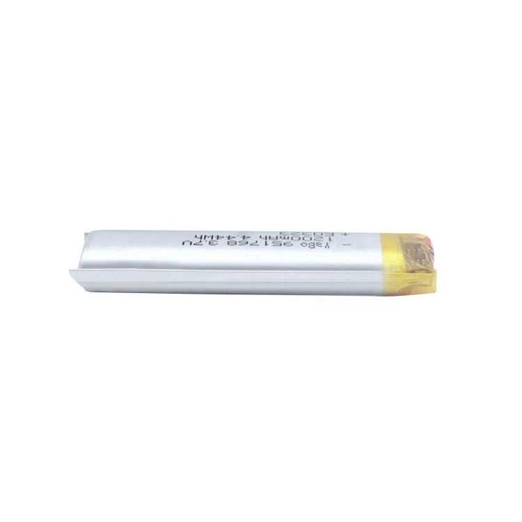 1200 mAh Rechargeable Lipo 3.7V 4.44wh 1200mAh 951768 Lithium Polymer Li-Po Li-polymer Battery for Digital Device