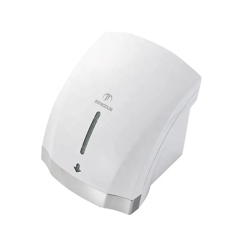 Toilet Bathroom Wall Mount Commercial White Electric Hand Body Dryer Washroom Plastic Hot and Cold Automatic Hand Dryer