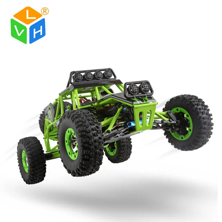 Powerful Amazingly 50km/hr Fast 4WD off Road Vehicle with LED Light Climbing Car wltoys 1/12 RC Rock Crawler