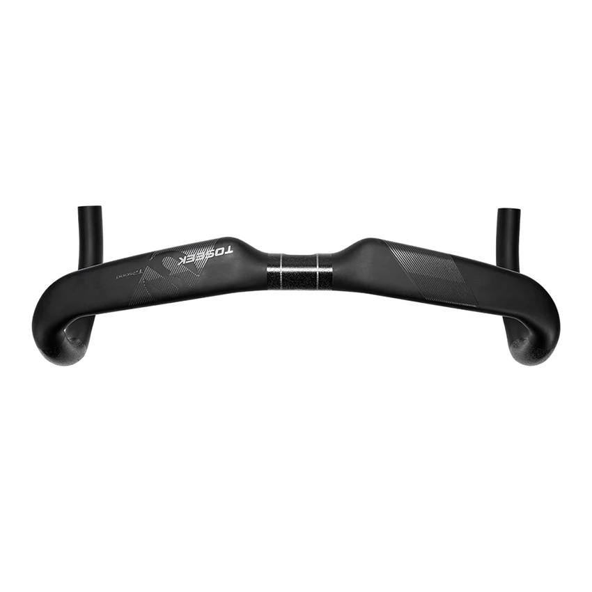 TOSEEK TR5000 Carbon Fiber Bicycle Handlebar Super light 198g Full Internal wiring Road Bike Handle Drop Bars